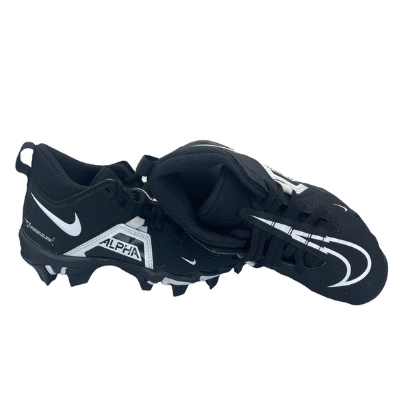 Nike Alpha Fastflex Youth Kids Athletic Outdoor Sport Cleats Black Size 12 - Picture 10 of 11